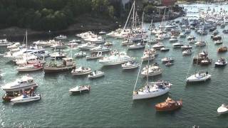 preview picture of video 'Båtkortesjen i Sandefjord'
