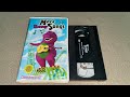 Opening And Closing To More Barney Songs 1999 VHS