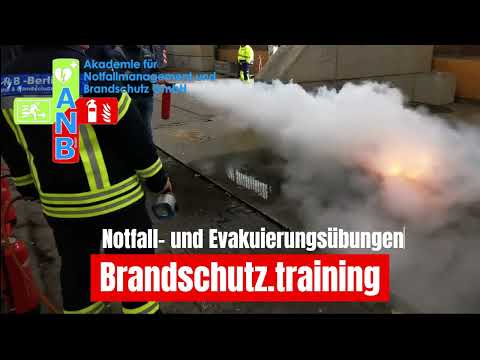 Notfalltrainings bei der ANB - Akademie für Notfallmanagement und Brandschutz