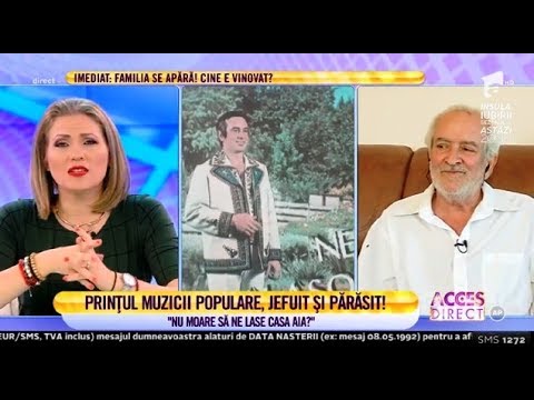 Nelu Bălăşoiu, cântăreț de muzică populară, a rămas fără o parte din picior din cauza diabetului