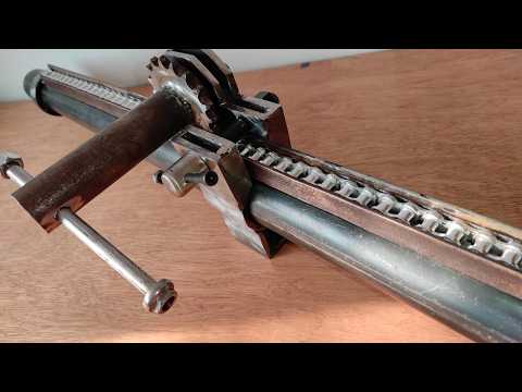 You Won't Believe What I Did with a Motorcycle Chain and a Drill! 😲