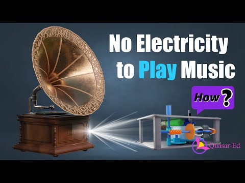 How A Gramophone (turntable) Works | 3D Animated Explainer