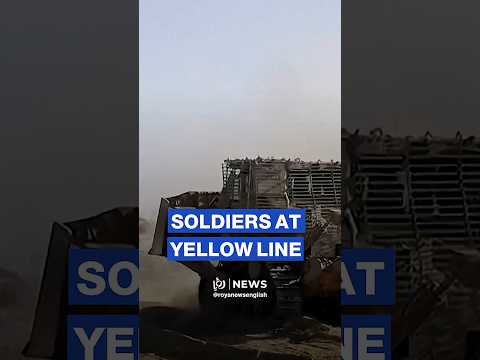 'Israeli' army releases images of Nahal Brigade east of Gaza’s Yellow Line