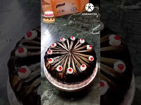 Special Dark Chocolate Cake Delicious And Tasty Cake 🎂🍰 How To Make a Cake #shorts #cake_design 🎂🎂