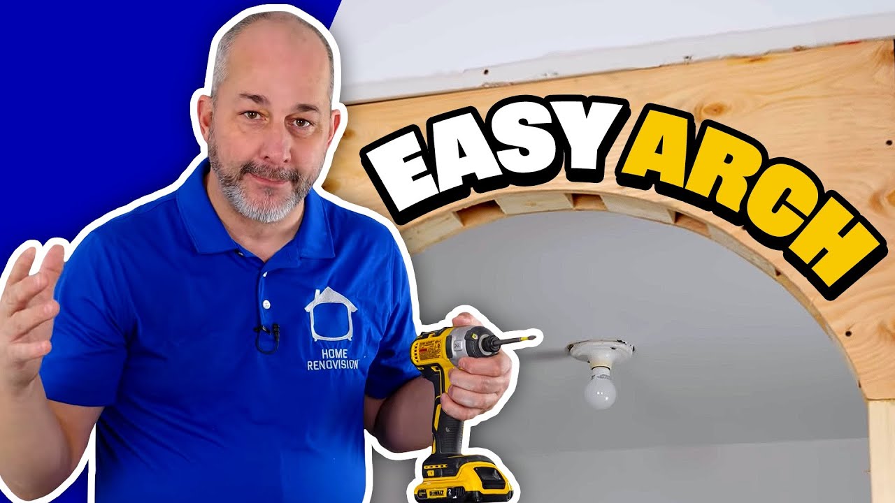 How to Build a Living Room Arch | DIY Remodel Guide