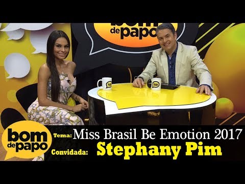Programa Bom de Papo - 12/09/2017 - Stephany Pim