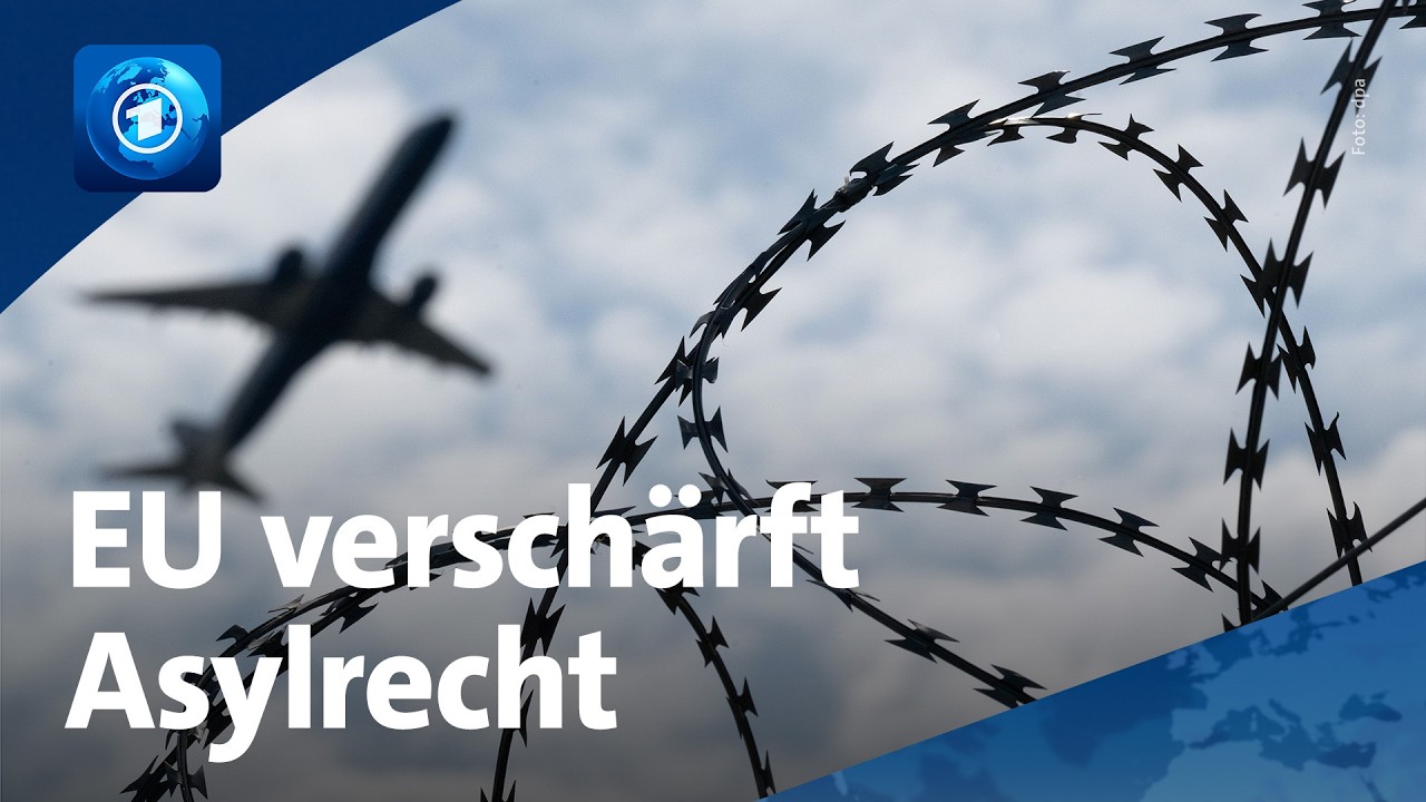 🌍 tagesschau 20 Uhr & tagesschau24 Top-Thema, 12.6.2026 | Neues EU-Asylsystem in Kraft getreten