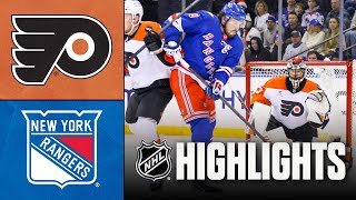 [검증마트]12월21일 뉴욕레인저스 필라델피아 NHL 하이라이트