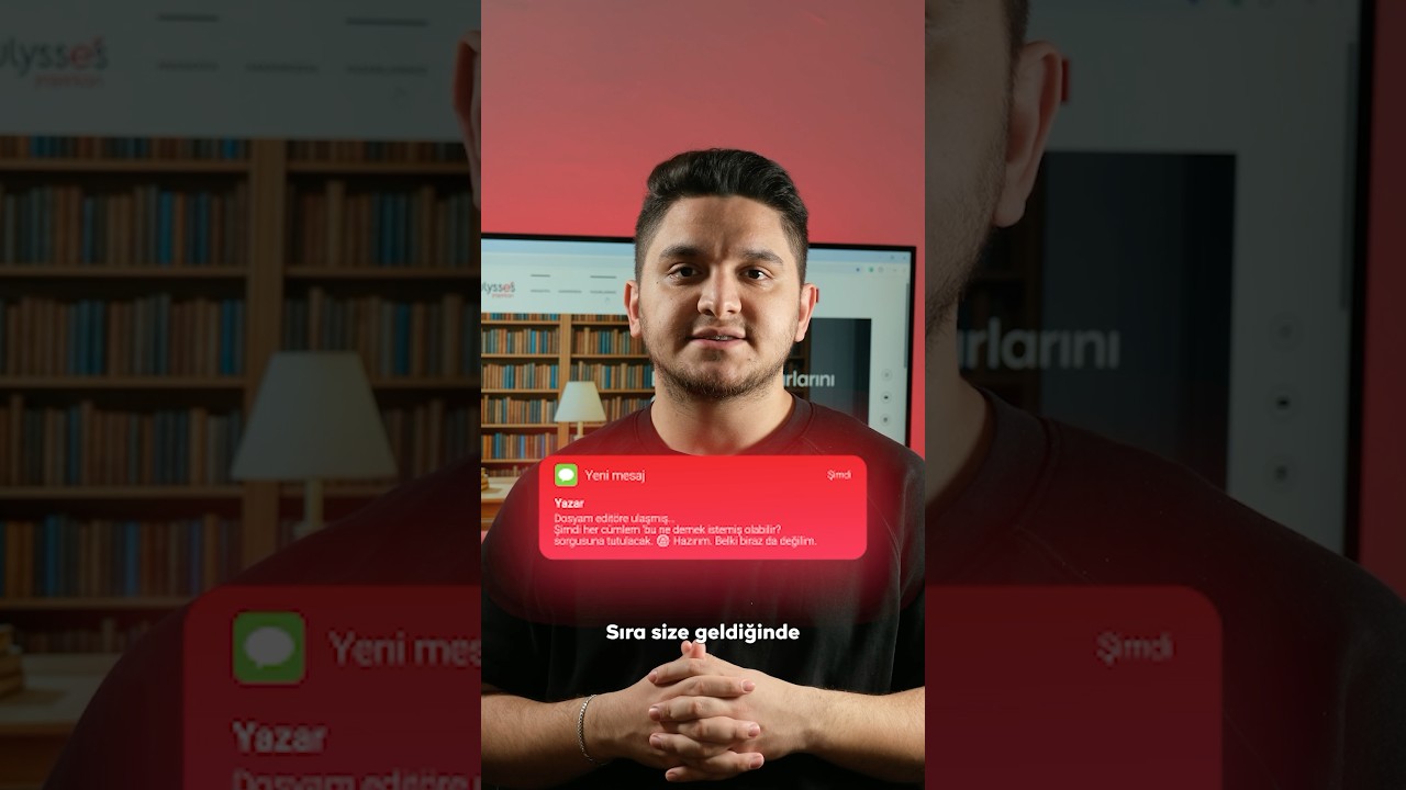 4 - Kitabınız sıraya girdi ve artık işlemde!Ulysses Yayınları’nda dördüncü adım: Editasyon