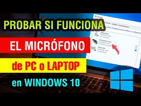 Como Probar si el Microfono de mi pc funciona Windows 10 2026 PC o Laptop