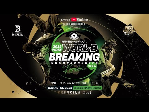 TOP 16 | 2025 WDSF World Championship Breaking Adult | Kurume, Japan 🇯🇵