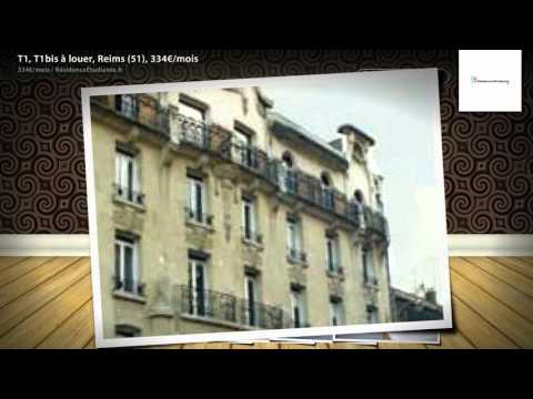 T1, T1bis à louer, Reims (51), 334€/mois