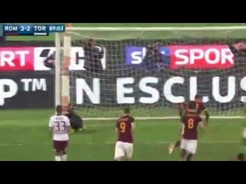 ROMA - TORINO 3-2 TOTTI 2 GOALS / ТОТТИ ВЫШЕЛ 86' И ЗАБИЛ 2 ГОЛА