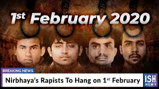 Nirbhaya’s Rapists To Hang on 1st February
