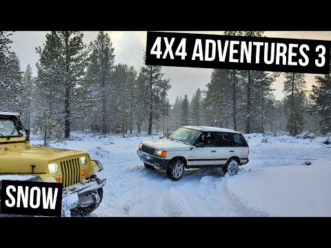 99' Range Rover 4.0 and 89' Jeep Wrangler YJ | 4x4 Adventures 3