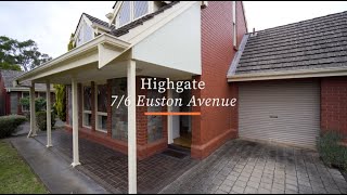 Video overview for 7/6 Euston  Avenue, Highgate SA 5063