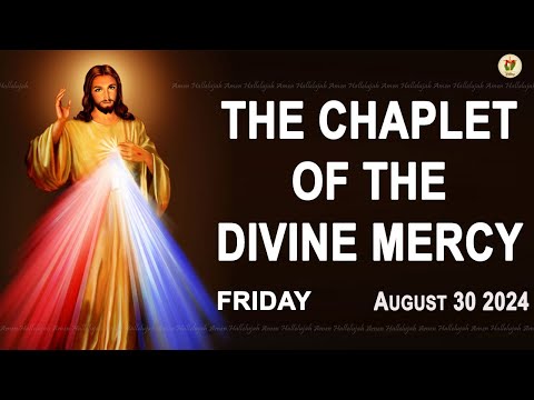 Chaplet of the Divine Mercy I Friday August 30 2024 I Divine Mercy Prayer I 12.00 PM