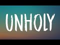 Sam Smith Unholy Lyrics Ft Kim Petras Mommy Don T Know Daddy S Getting Hot