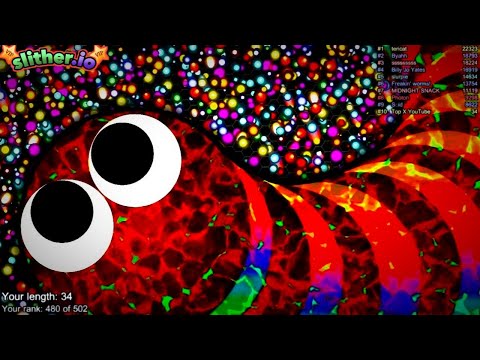 Slither.io A.I. New Epic Skin Slitherio Best Gameplay - Cobra Skin - Slither.io Vip - World Record