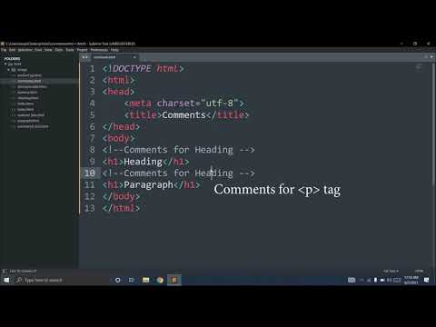 10 HTML Comments | HTML Single Line Comments | HTML Multiline Comments