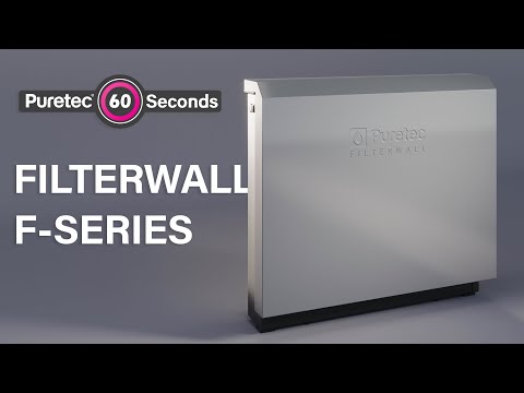 Puretec FilterWall F3 Midnight Black - Whole House Water Filter System - FILTERWALL-F3-MB