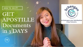 HOW TO GET APOSTILLE DOCUMENTS FROM THE PHILIPPINES IN JUST 3 DAYS : Fatrina Raine