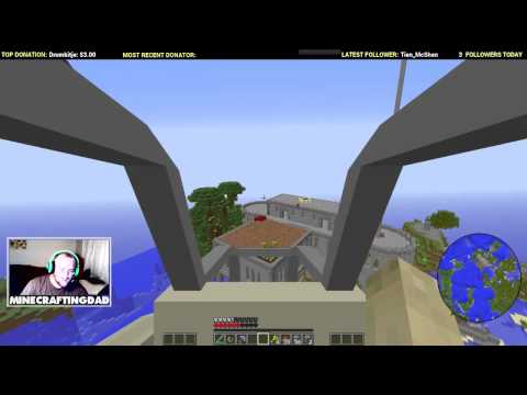 Hijacking Choob's Helicopter on the HermitCraft Modsauce Server