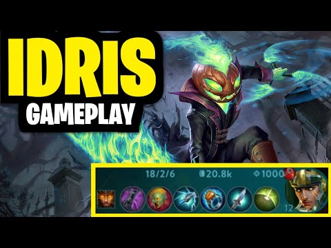 IDRIS HYBRID JUNGLE - DUO WITH ADAGIO & I GET PENTAKILL IN MID GAME | VAINGLORY 5V5 |