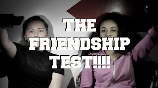THE FRIENDSHIP TEST (& BLOOPERS) | Amaezing
