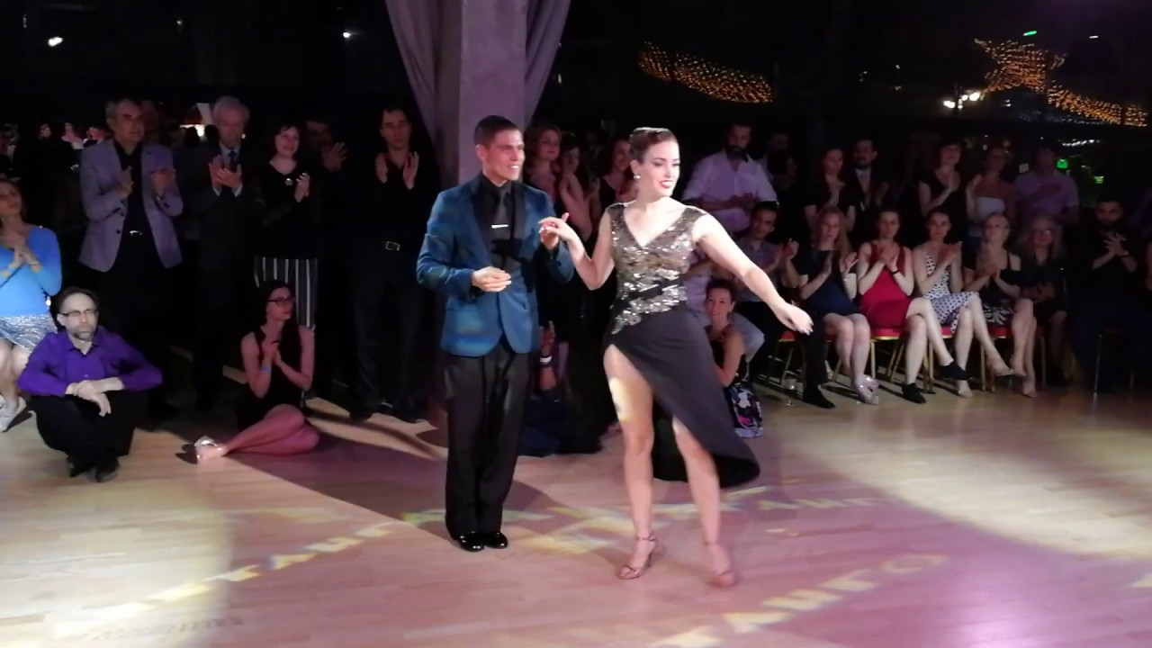 Alejandro Ferreyra y Fernanda Grosso en Moscú, Seguime si podes - Juan D`Arienzo. 19.04.2019.