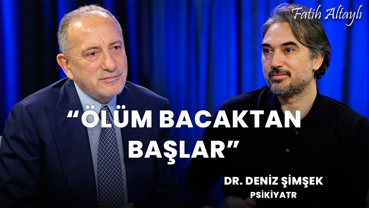 "Uzun yaşamın ilk maddesi güçlü bacak kasları" / Fatih Altaylı & Dr. Deniz Şimşek