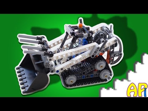Vidéo LEGO Technic 42032 : La chargeuse compacte sur chenilles