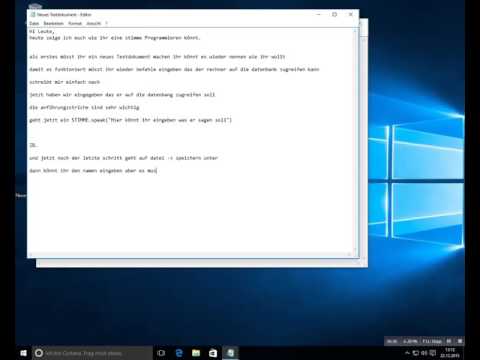 Stimme Programmieren das Computer spricht