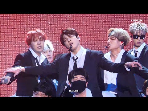 171201 MAMA MIC DROP REMIX  / 방탄소년단 정국 직캠 BTS JUNGKOOK FOCUS