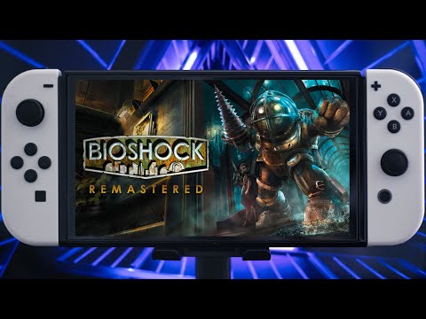 BioShock Remastered on Switch Oled Handheld Mode Gameplay and Graphics