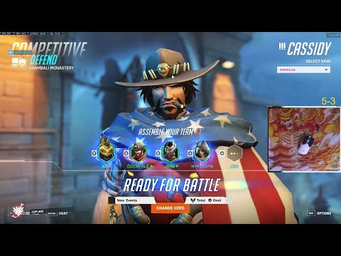 GALE INSANE CASSIDY + ASHE GAMEPLAY OVERWATCH 2 SEASON 2