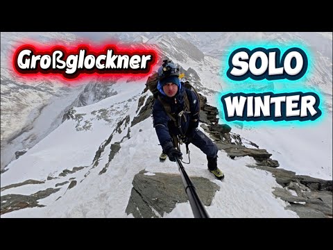 Großglockner als erster 3000er – Solo im Winter 🥶