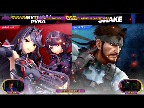 AKTIV | Pneuma (Pyra & Mythra) Vs QxN|Skreets | Rob Gucci (Snake) AL 100 Winners Round 3