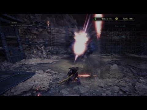 Monster Hunter World: Iceborne Glavenus LS Solo 3'45''05