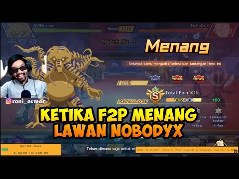 KEHOKIAN F2P KETIKA KETEMU 2 SULTAN XIAO DAN NOBODYX - One Punch Man The Strongest