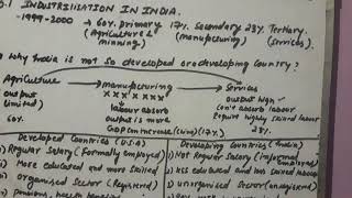 5: Changes and development in industrial society: industrialisation in india