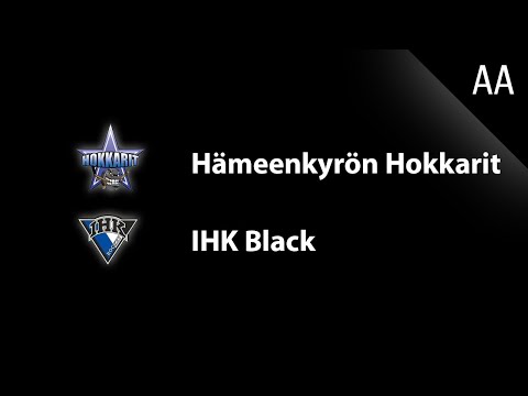 U14 AA Hämeenkyrön Hokkarit - IHK Black