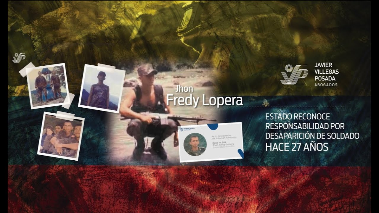 Estado reconoce responsabilidad por desaparición de soldado hace 27 años.