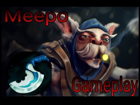 Dota 2 Meepo gameplay!! blink dagger/scepter