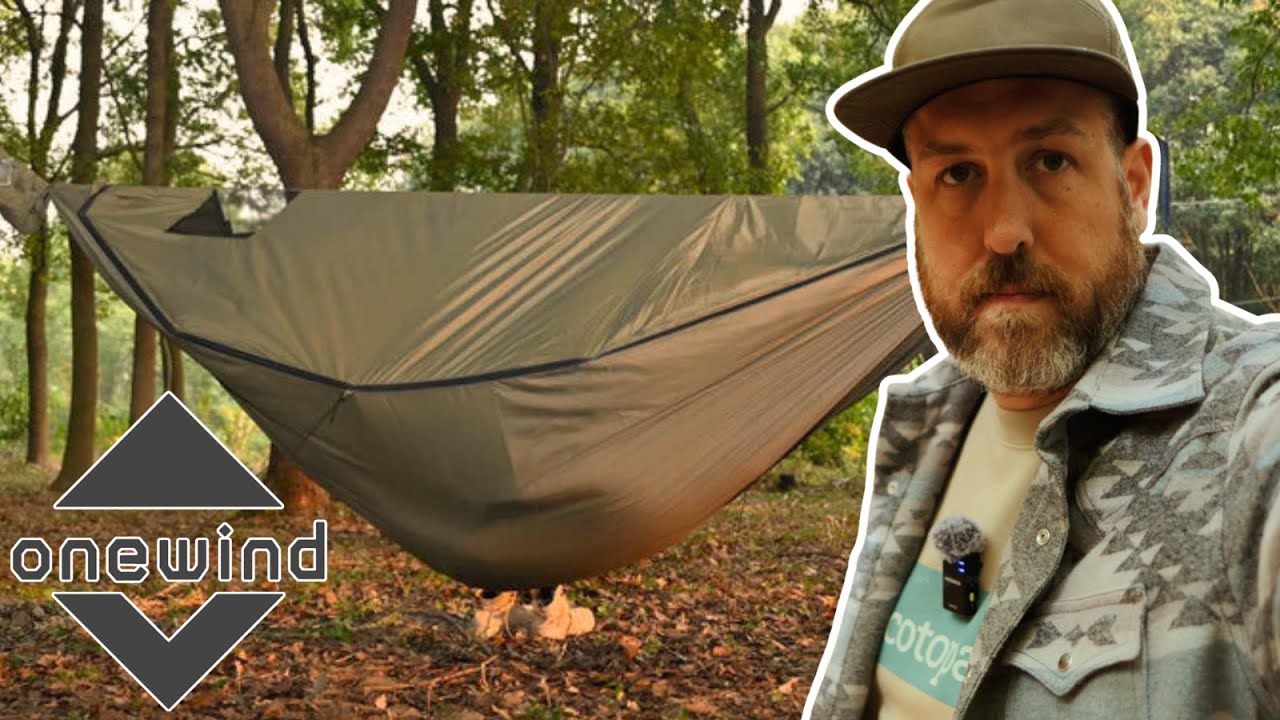 All-Season Hammock with Convertible Bug Net & Windproof Tarp