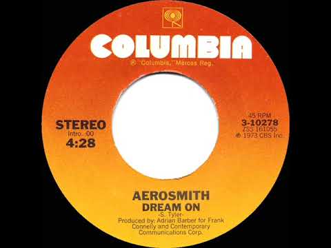 1976 HITS ARCHIVE: Dream On - Aerosmith (stereo 45--full-length version)