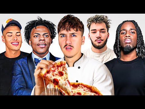 PROBAO SAM OMILJENE OBROKE POZNATIH STRIMERA! (ishowspeed, kai cenat, marlon..)