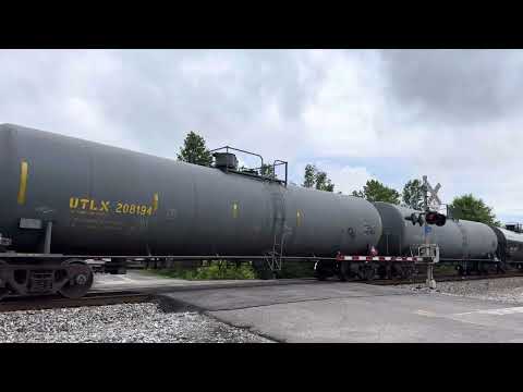 NS #4902 Lead’s The NB Freight Train Through Spring City, TN 8/12/2025.