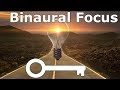 Binaural Beats for Focus - Efficiency - Ideas - coding at 14-30hz Beta Music!
