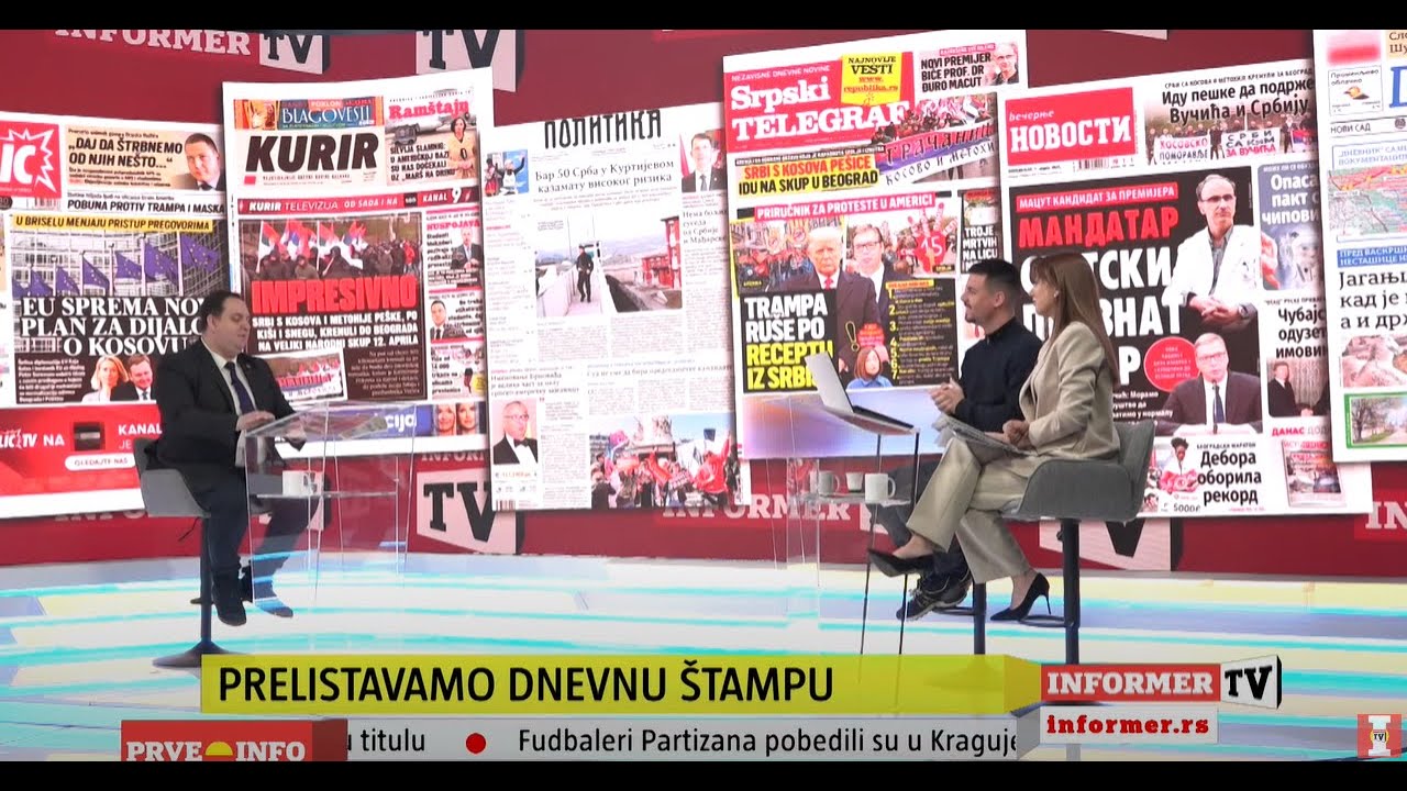 PRVE INFO - PRELISTAVANJE STAMPE 07.04.